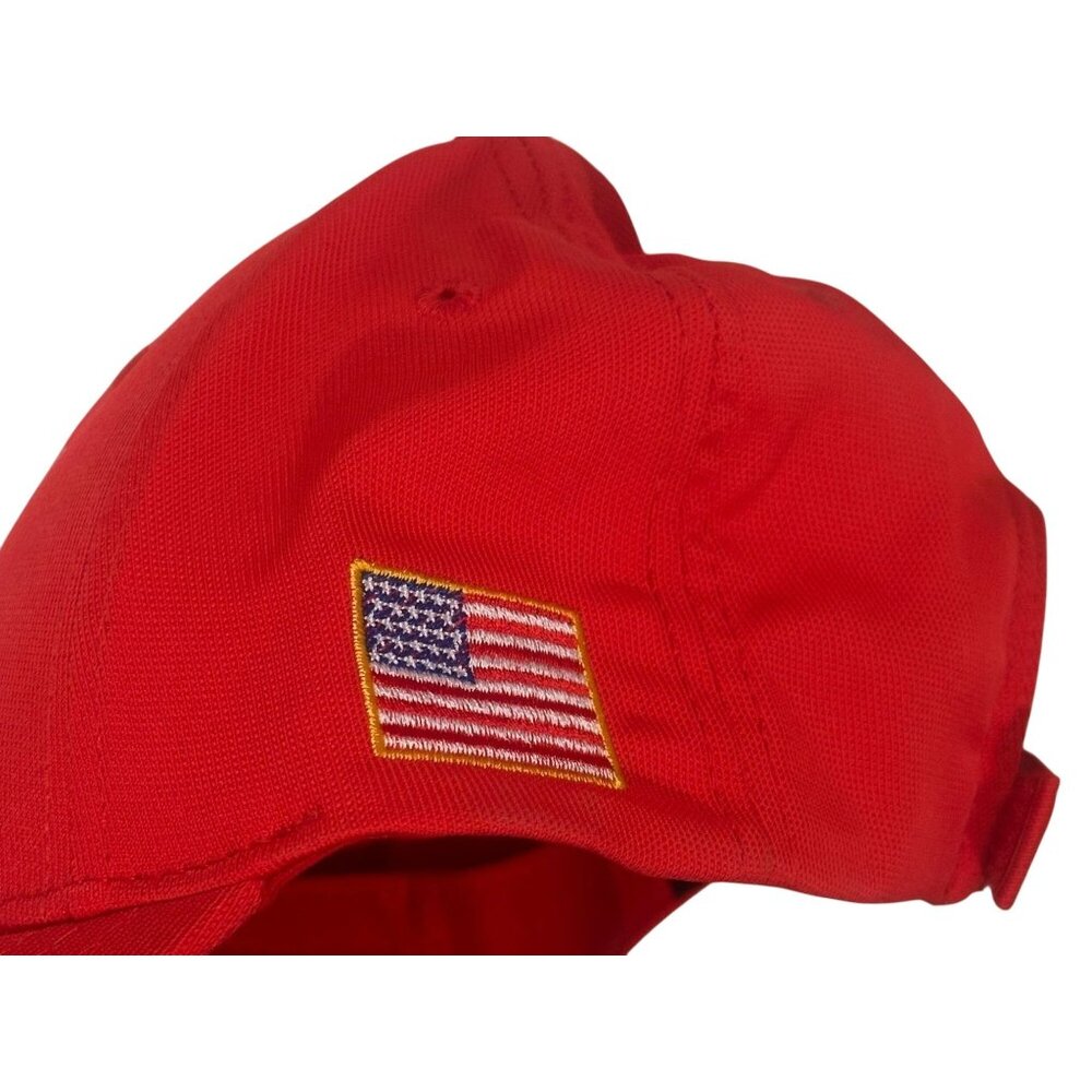 USMC Hat Cap Embroidered American Flag Adjustable Military EGA Marines Gift - Picture 3 of 5